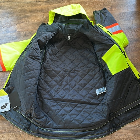 NWT Helly Hansen Potsdam 3 in 1 Hi Vis Parka - Picture 8 of 12